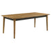 Partridge Wooden Dining Table Natural Sheesham image