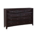 Phoenix 9-drawer Dresser Deep Cappuccino image