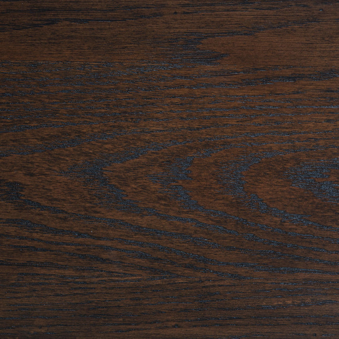 Devon Bedroom Set Wine Red and Dark Oak