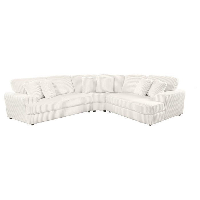 Emberson Upholstered Modular Sectional Sofa Ivory