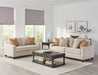 Christine Cushion Back Living Room Set Beige image