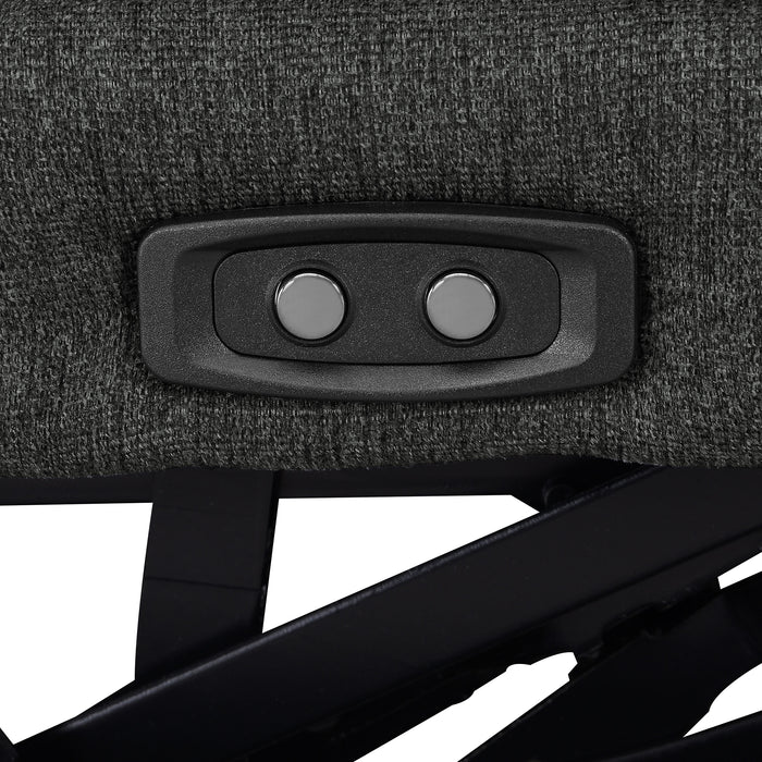 Collins Black Reclining Sectional