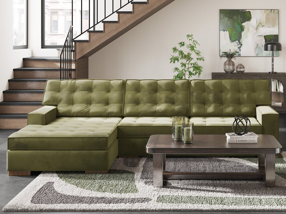 Caspian-Town Sectional with Chaise