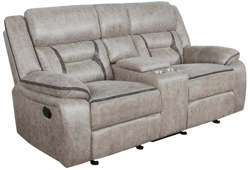 Greer Upholstered Tufted Back Glider Loveseat image