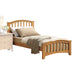 San Marino Maple Twin Bed image