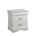 Louis Philippe White Nightstand image