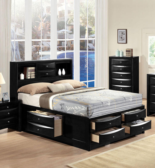 Acme Ireland Queen Storage Bed in Black 21610Q image