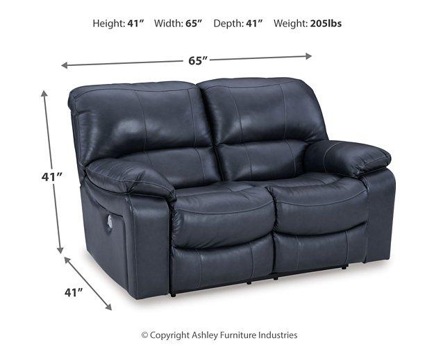 Leesworth Power Reclining Loveseat