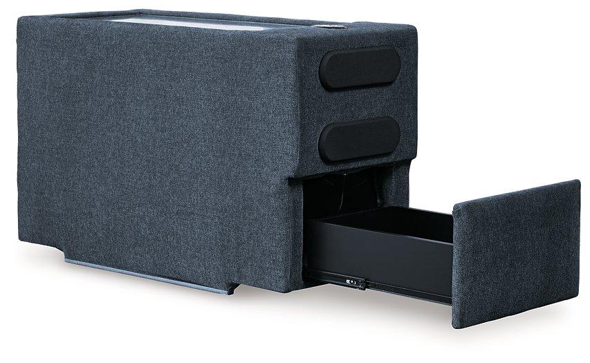 Modmax Balanced Sectional with Audio and Storage Consoles
