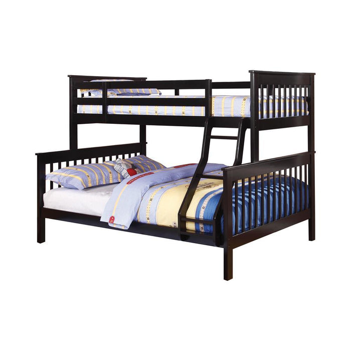 Chapman Twin Over Full Bunk Bed Black