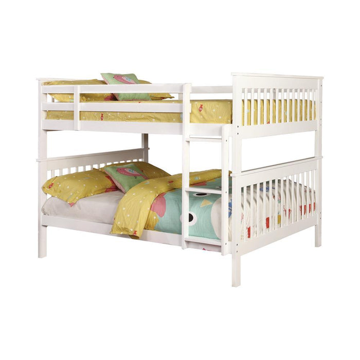 Chapman Full Over Full Bunk Bed White