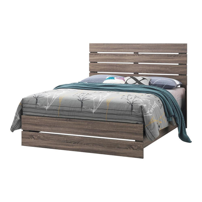 Brantford Queen Panel Bed Barrel Oak