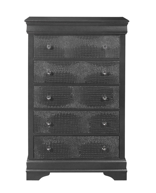 Pompei Metallic Grey Chest Metallic Grey image