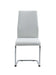 Dining Chair Wht With Wht Stitch image