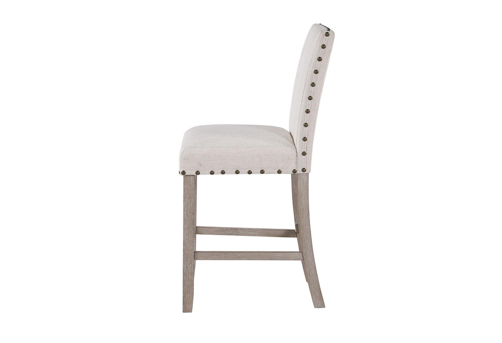 D1622 WHITE BAR STOOL image