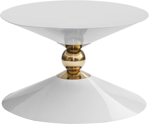 Malia White / Gold Coffee Table image