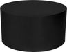 Cylinder Matte Black Coffee Table image