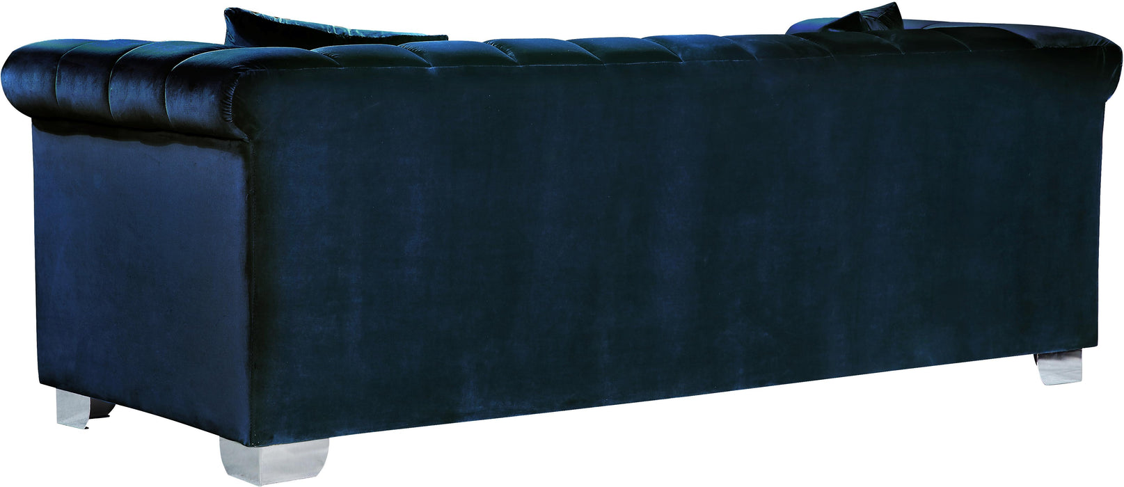 Kayla Navy Velvet Sofa