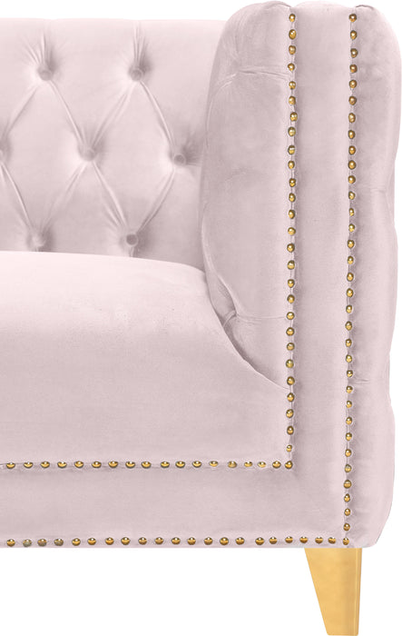 Michelle Pink Velvet Sofa