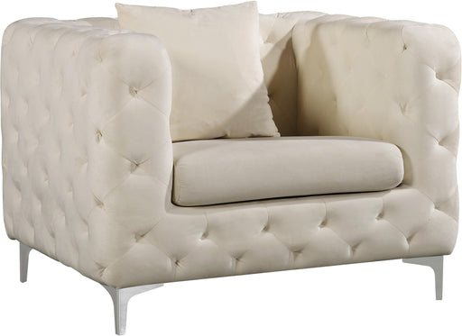 Scarlett Cream Velvet Chair image