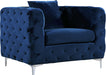 Scarlett Navy Velvet Chair image