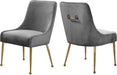 Owen Grey Velvet Dining Chair image