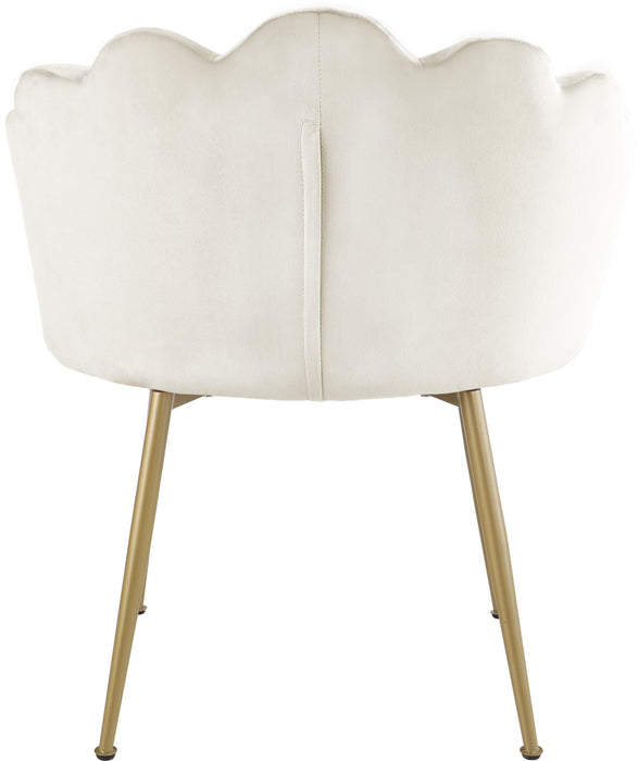 Claire Cream Velvet Dining Chair