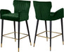 Luxe Green Velvet Stool image