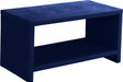 Cleo Navy Velvet Night Stand image